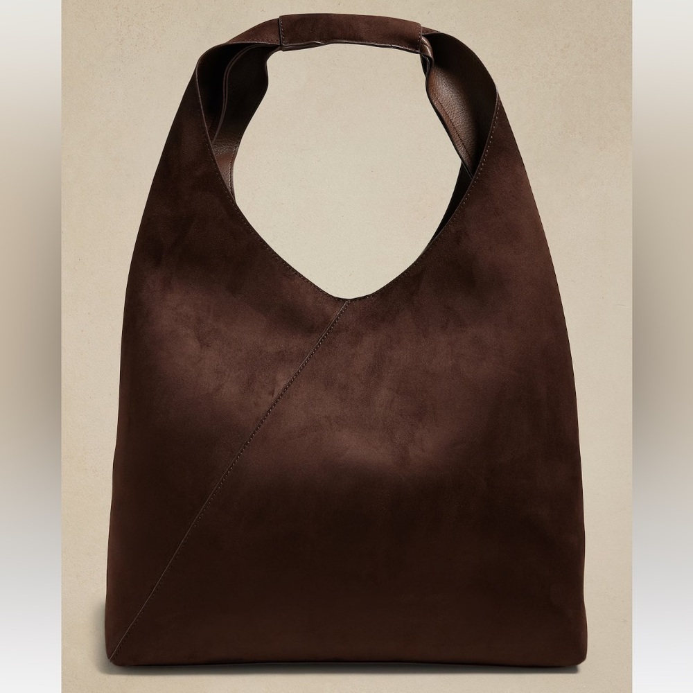 Vegan Leather Slouchy Tote